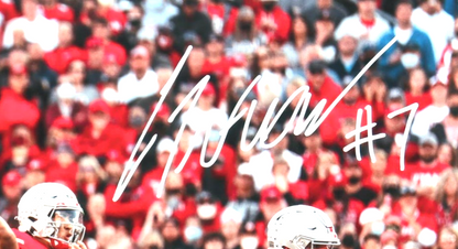 C. J. Stroud Signed Ohio State Buckeyes 16' x 20" Photo (Beckett) OSU Star Q.B.