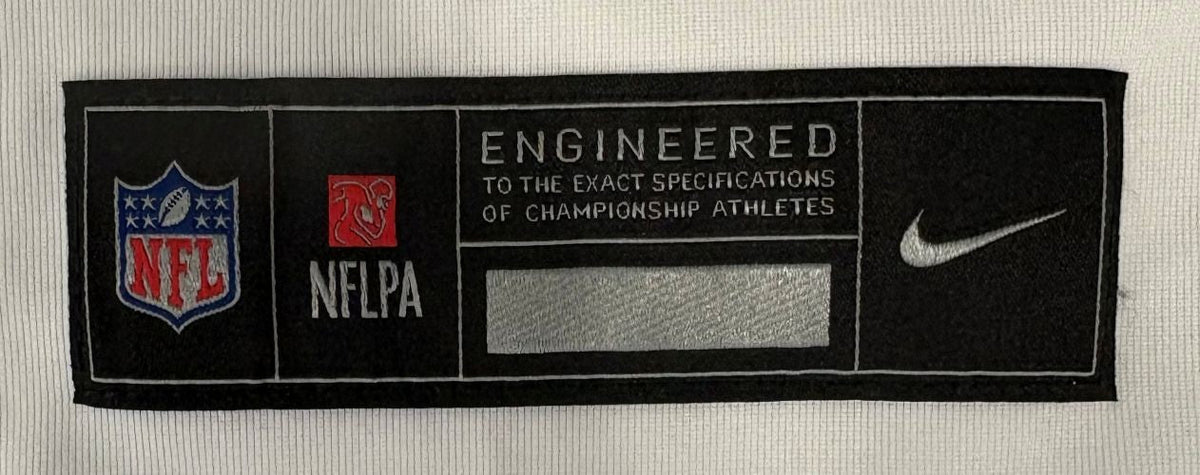 Sam LaPorta Signed Detroit Lions White Nike Game Replica Jersey BAS ITP