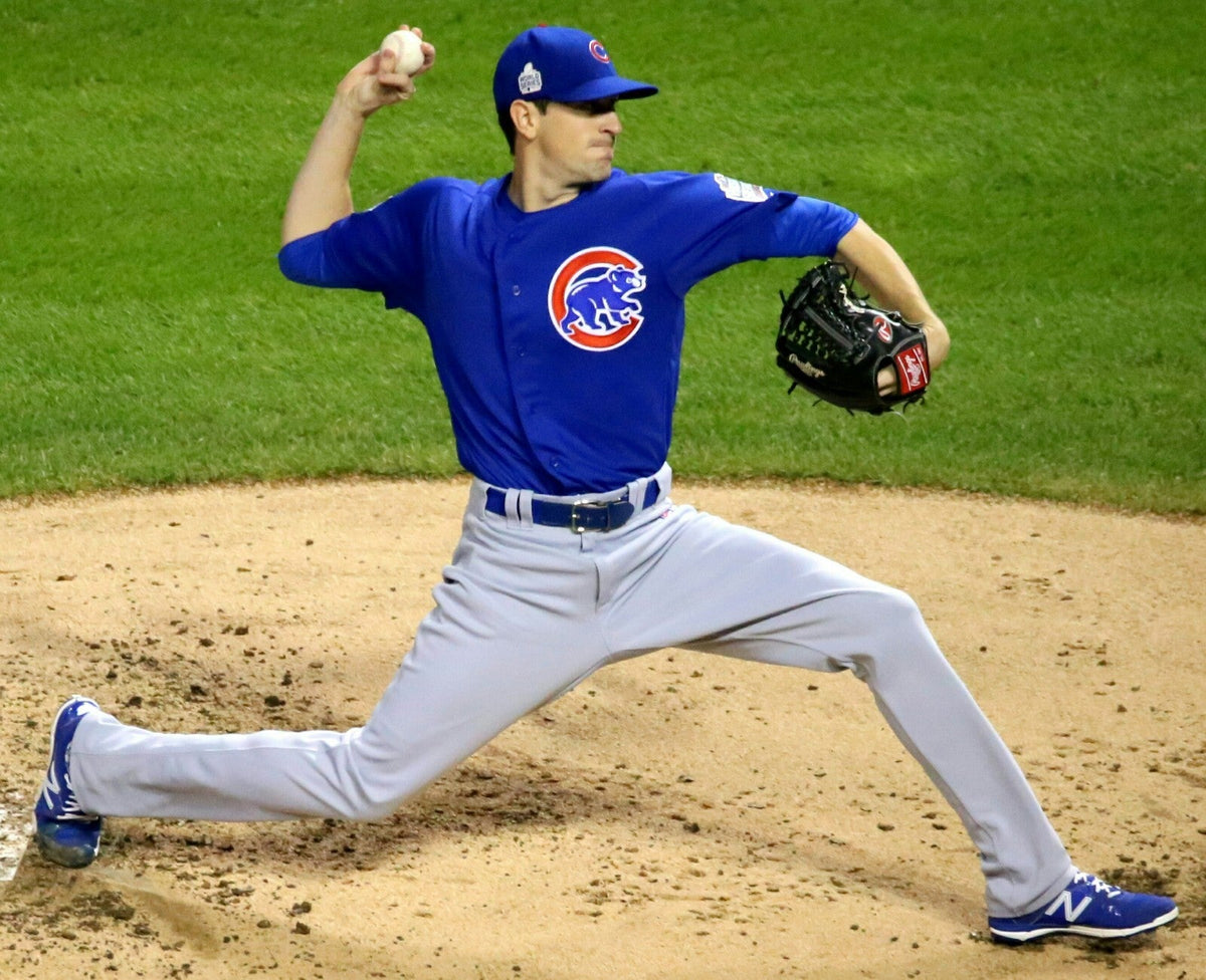 Kyle Hendricks Signed 2016 World Series Baseball (JSA COA) Chicago Cubs Pitcher