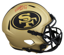 49ers Patrick Willis "HOF 24" Signed Rave Full Size Speed Rep Helmet BAS Witness