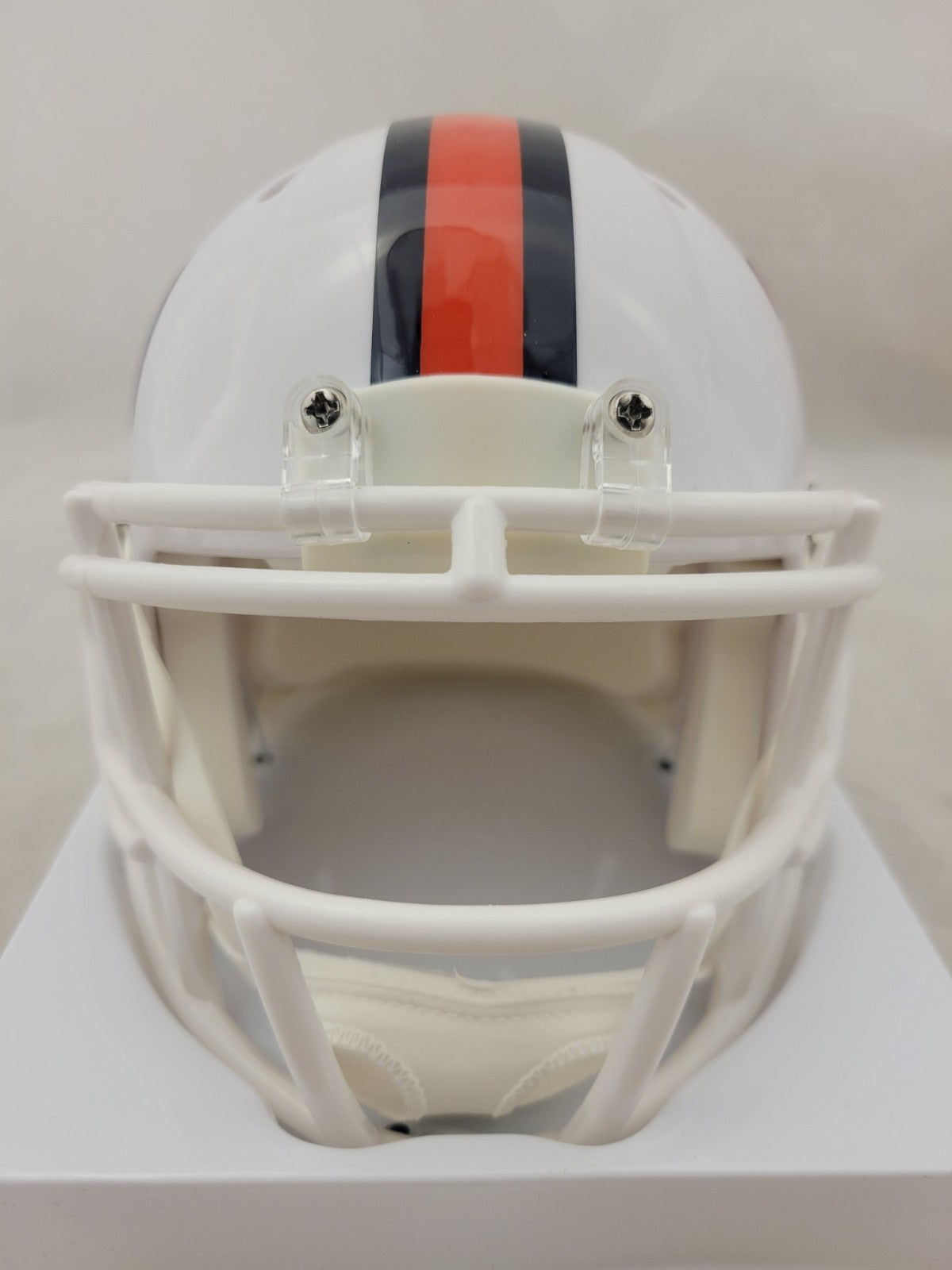 BO NIX SIGNED DENVER BRONCOS SNOWCAP ALTERNATE SPEED MINI HELMET BECKETT