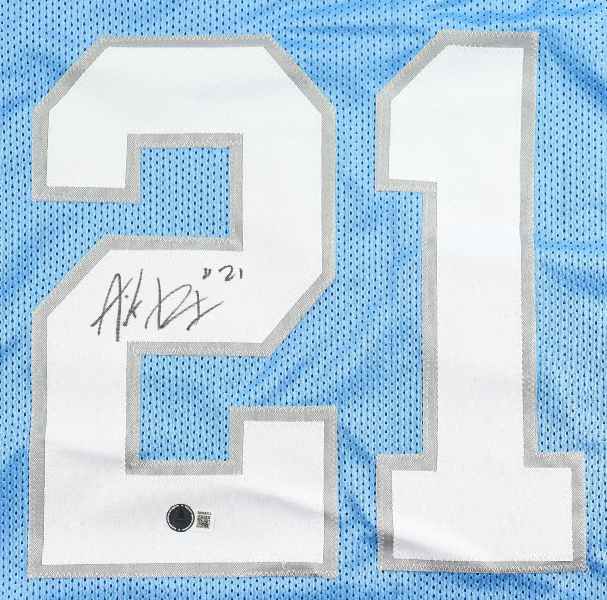 Amik Robertson Signed Detroit Lions Jersey (Beckett) Louisiana Tech Bulldogs/ DB