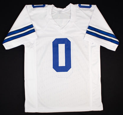 DeMarvion Overshown Signed Dallas Cowboys Jersey (JSA) Ex-Texas Longhorn L.B.