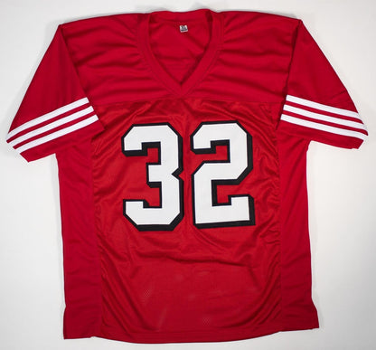 Ricky Watters Signed San Francisco 49ers Jersey (Beckett) 5xPro Bowl 1992-1996
