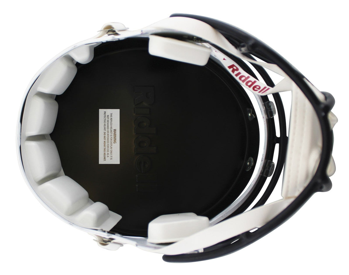 Arizona Rob Gronkowski Signed Full Size Speed Rep Helmet W/ Case BAS Witnessed