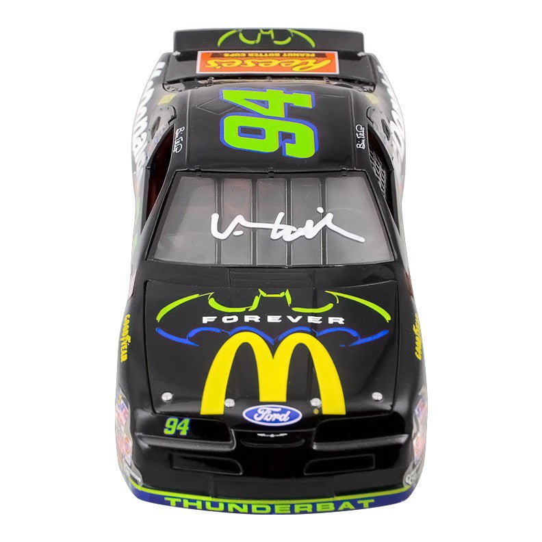 Val Kilmer Autographed Batman Forever Bill Elliott Nascar 1:18 Scale DieCast Car
