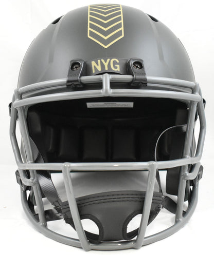 Lawrence Taylor Signed New York Giants F/S Salute 2025 Speed Helmet - Beckett W