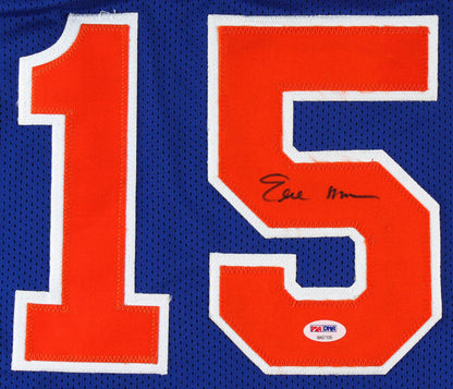 Earl Monroe Signed Knicks Jersey (PSA COA) 4xNBA All-Star / 1973 World Champs
