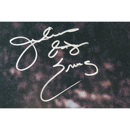 Julius Erving Autographed New Jersey Nets 16x20 Photo Beckett Witness 51667