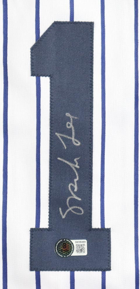 Spike Lee Signed New York Yankees Home Pinstriped Jersey (Beckett) #1 Yankee Fan