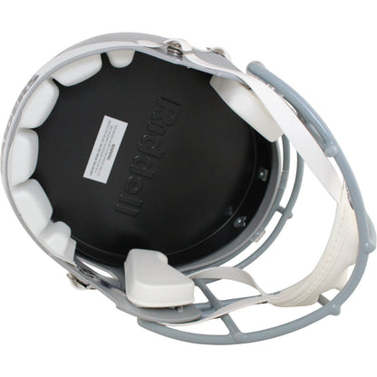 Ashton Jeanty Autographed Las Vegas Raiders F/S Helmet Beckett Witness 53217