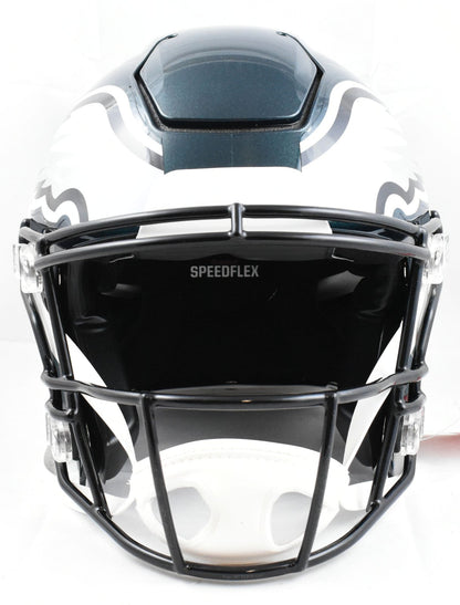 A.J. Brown Autographed Philadelphia Eagles F/S SpeedFlex Helmet Beckett W Holo