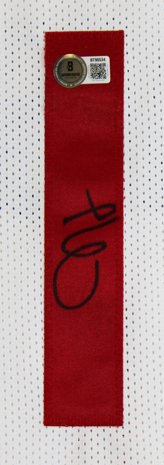 James Harden Authentic Signed White Pro Style Jersey Autographed BAS