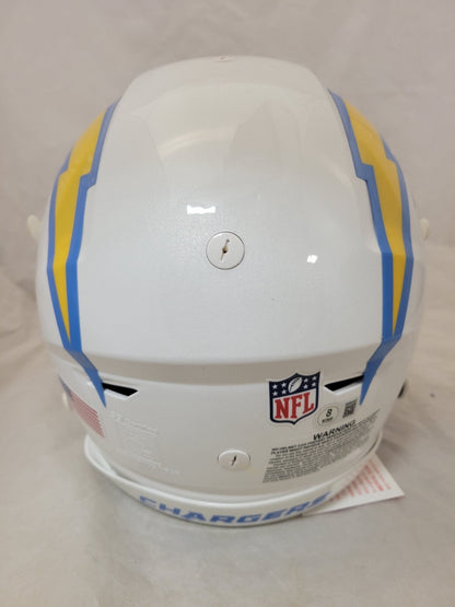 TRE HARRIS SIGNED LOS ANGELES CHARGERS SPEEDFLEX AUTHENTIC HELMET BECKETT
