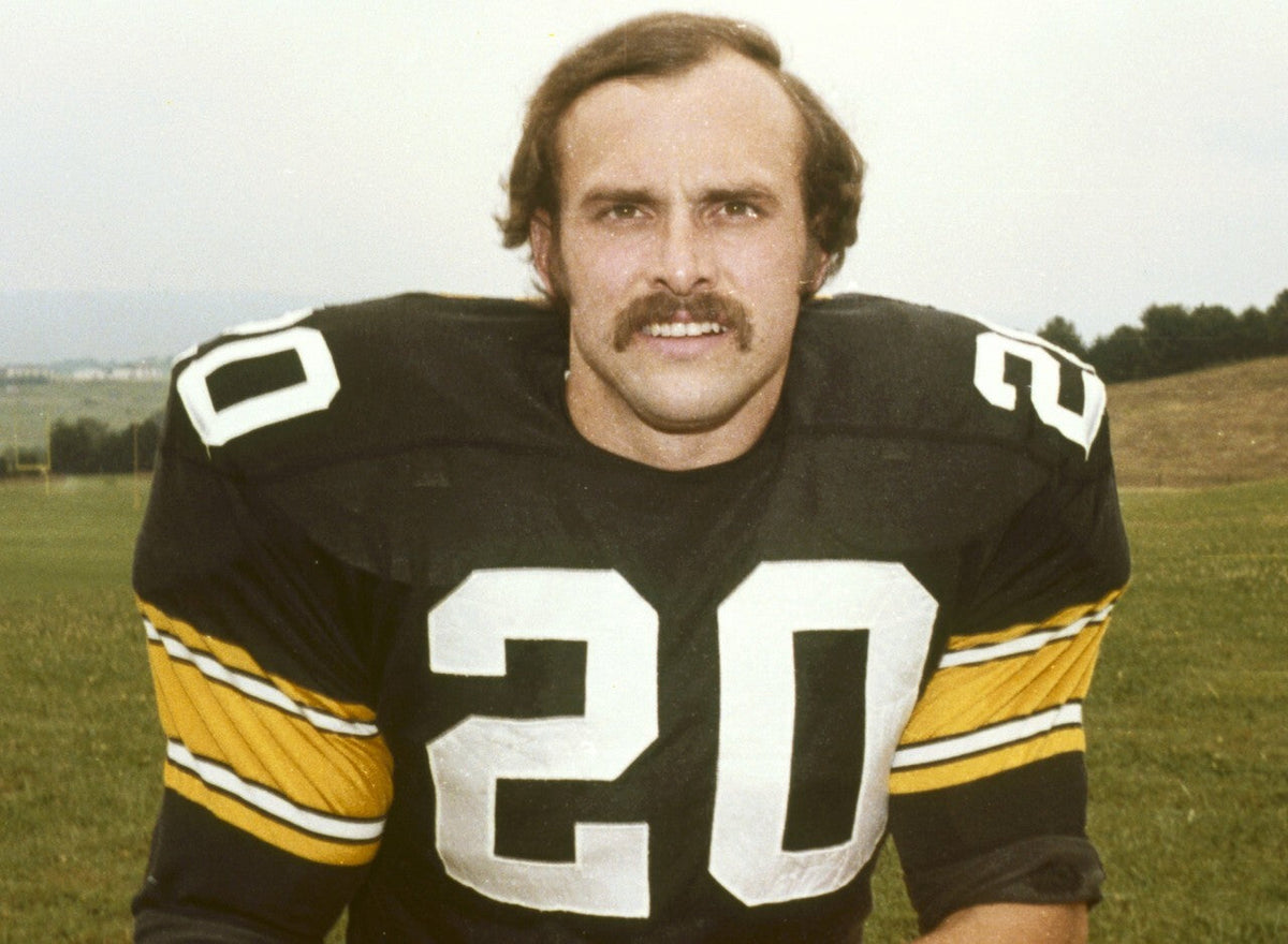 Rocky Bleier Signed Pittsburgh Steelers "4xSuper Bowl Champ" Jersey (Beckett) RB