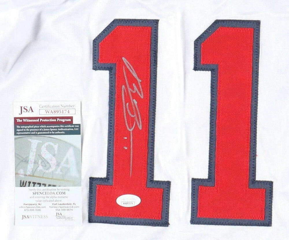 Rafael Devers Signed Boston Red Sox Jersey (JSA COA) 2018 World Series Champ OF