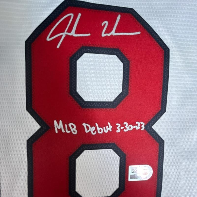 Jordan Walker Signed Cardinals Nike Authentic Jersey "MLB Debut "(Fanatics)