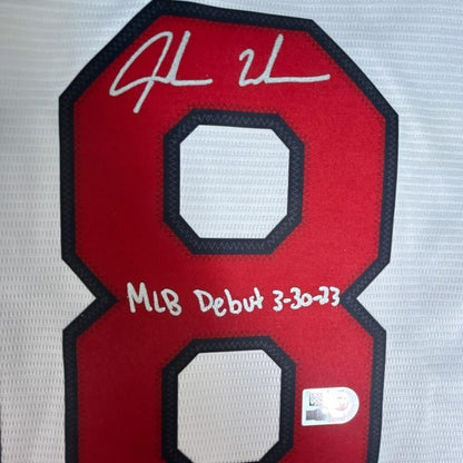 Jordan Walker Signed Cardinals Nike Authentic Jersey "MLB Debut "(Fanatics)