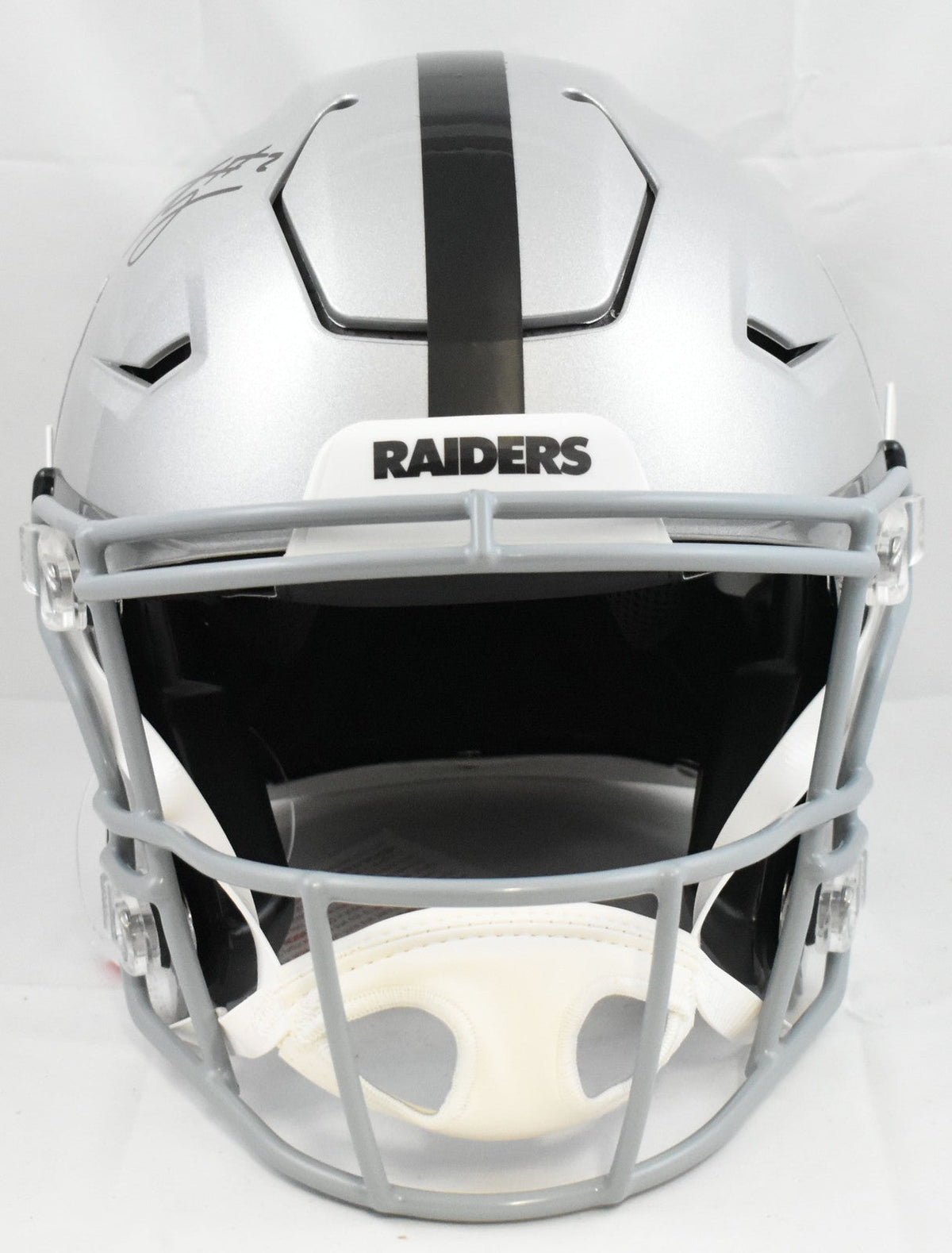 Ashton Jeanty Autographed Las Vegas Raiders F/S SpeedFlex Helmet Beckett W Holo
