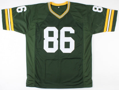 Boyd Dowler Signed Packers Jersey (Beckett COA) 2xSuper Bowl I & II Champion
