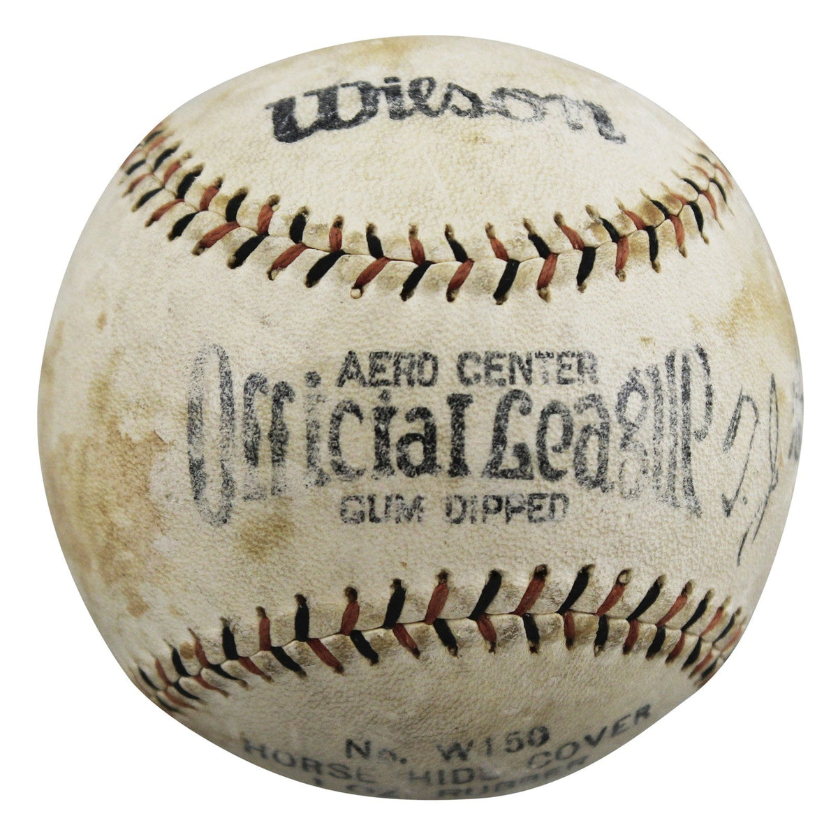 Yankees Babe Ruth & Lou Gehrig Signed Official League Baseball JSA #XX00240