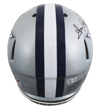 Cowboys (3) Pearson, Staubach & Dorsett Signed F/S Speed Proline Helmet BAS Wit