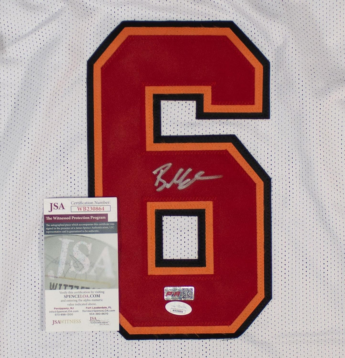 Baker Mayfield Signed Tampa Bay Buccaneers Jersey (JSA COA) 2023 Pro Bowl Q.B.