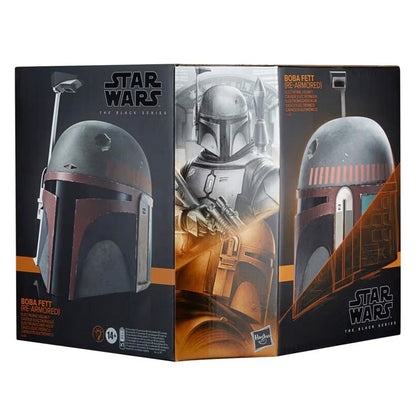 Temuera Morrison Autographed Star Wars Black Series Boba Fett Re-Armored Helmet