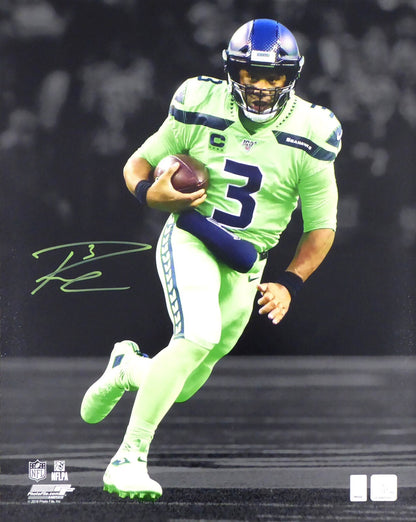 Russell Wilson Autographed Signed Framed 16x20 Photo Seattle Seahawks RW Holo