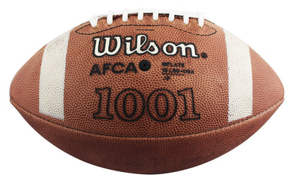 Penn State Joe Paterno & John Mackovic Authentic Signed Football BAS #AE64189