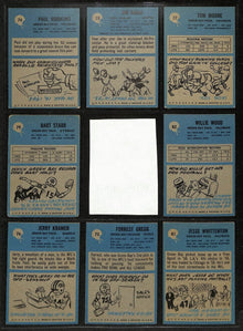 1964 Philadelphia Football Cards Green Bay Packers Partial Team Set (13) 200316