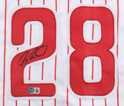 Jayson Werth Signed Philidelphia Phillies Jersey (Beckett) 08 World Series Champ