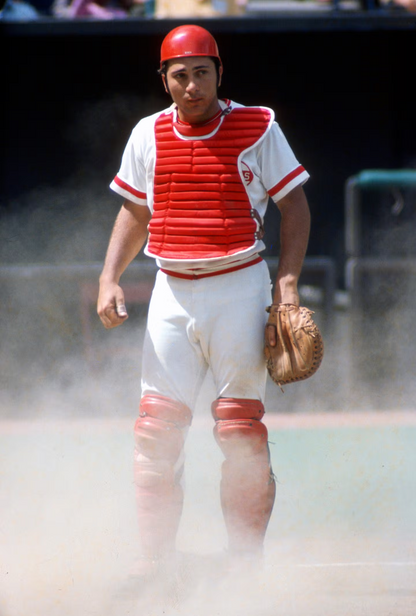 Johnny Bench Signed NL Baseball (JSA COA) Cincinnati Reds / HOF 1989 14xAll Star