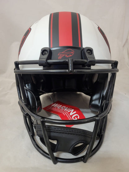 RYAN FITZPATRICK SIGNED BUFFALO BILLS LUNAR ECLIPSE AUTHENTIC HELMET BECKETT QR