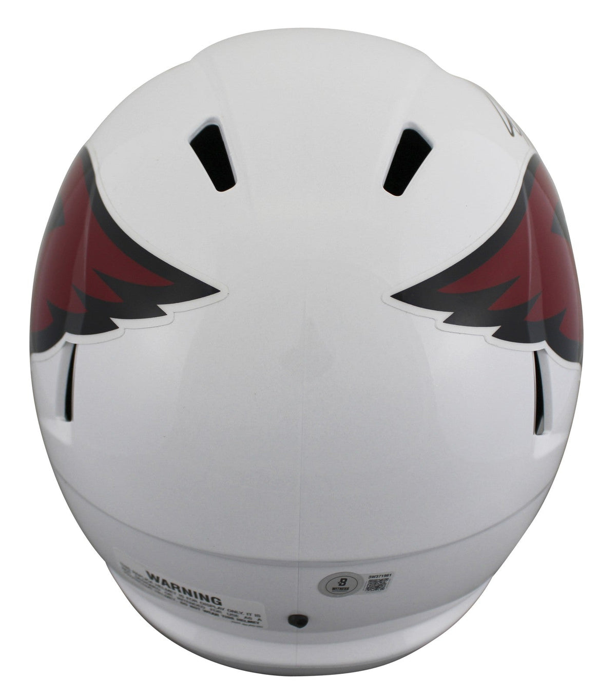 Cardinals Anquan Boldin Signed 2005-22 TB Full Size Speed Rep Helmet BAS Witness