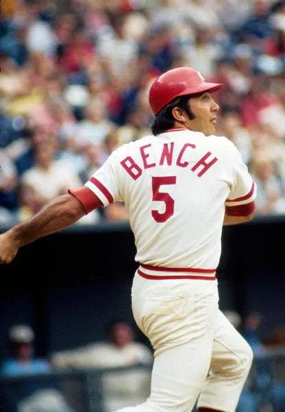 Johnny Bench Signed NL Baseball (JSA COA) Cincinnati Reds / HOF 1989 14xAll Star
