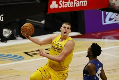 Nikola Jokic Signed Denver Nuggets Jersey (JSA QR) 3xNBA MVP/ 2023 NBA Champion