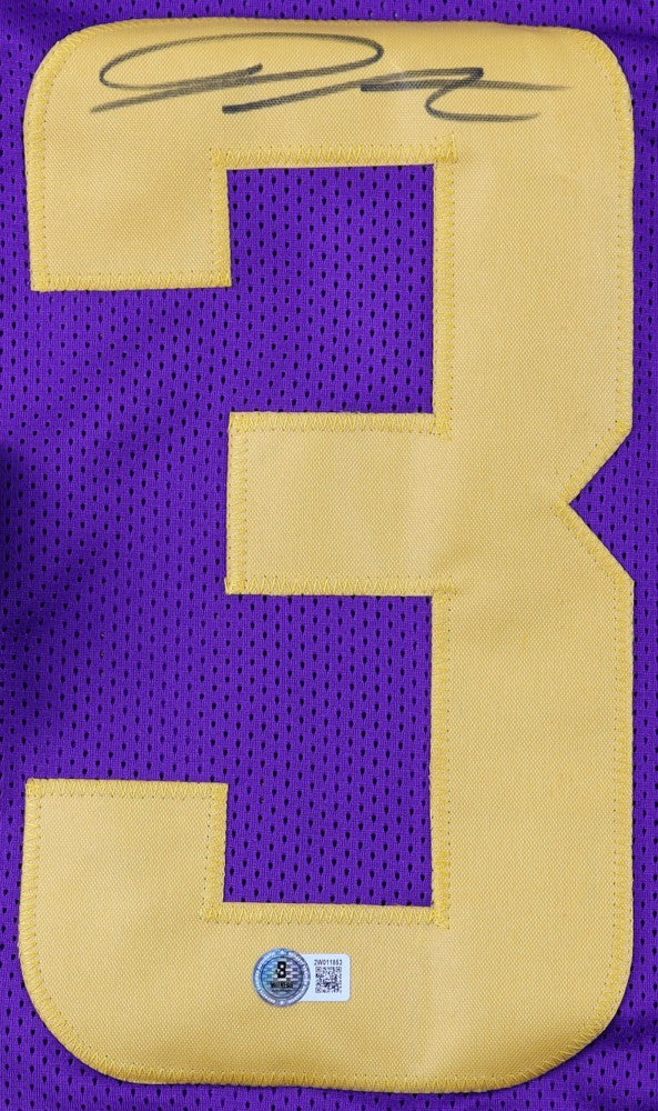 Jordan Addison Signed Minnesota Vikings Color Rush Specialty Jersey (Beckett) WR