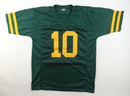 Jordan Love Signed Green Bay Packers Color Rush Jersey (Beckett) 2020 1st Rnd Pk