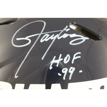 Lawrence Taylor Simms Carson Signed New York Giants Pro Helmet Beckett 51290