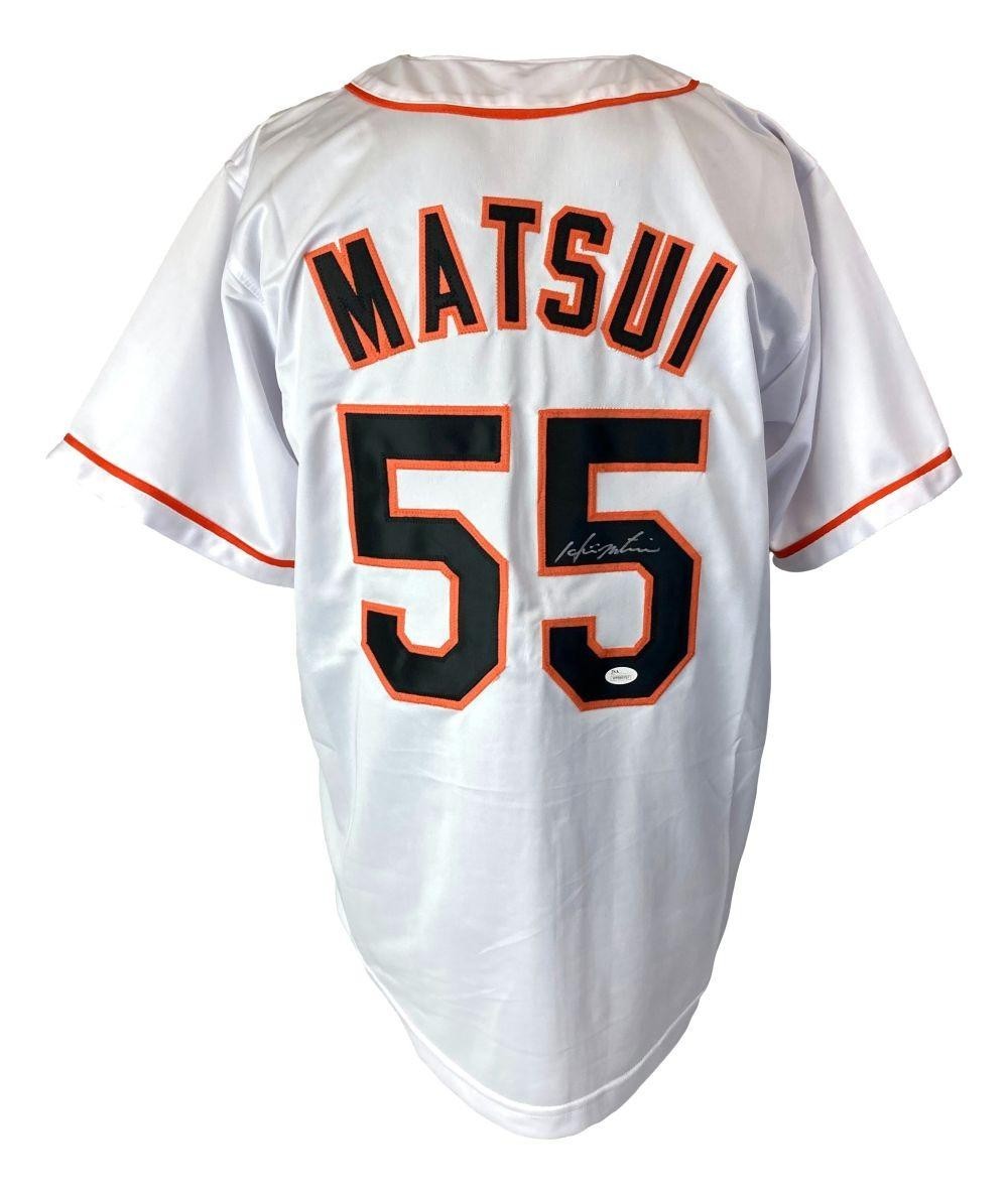 Hideki Matsui Signed Yomiuri Giants Jersey (JSA QR Code) NY Yankees Outfielder