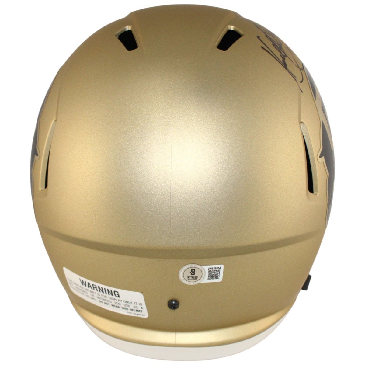 Kordell Stewart Signed Colorado Buffaloes F/S Helmet Miracle Beckett 52780