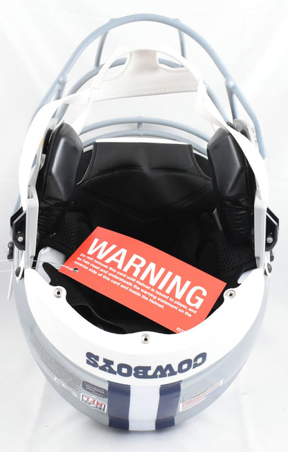 Emmitt Smith Autographed Dallas Cowboys F/S SpeedFlex Helmet - Beckett W Holo