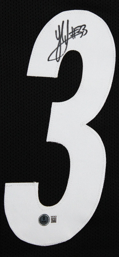 Jack Sawyer Authentic Signed Black Pro Style Framed Jersey BAS Witnessed