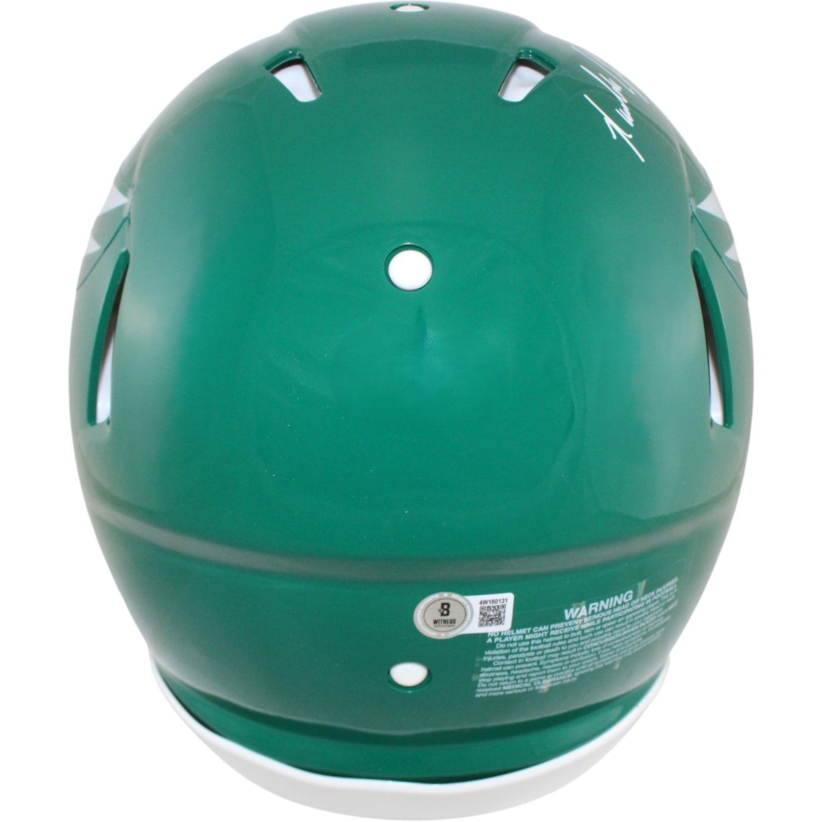 Randall Cunningham Autographed Philadelphia Eagles Pro TB Helmet Beckett W 53197