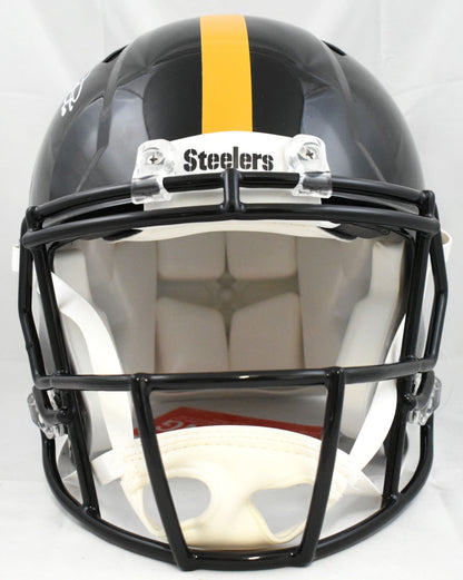 Rod Woodson Autographed Steelers F/S Speed Authentic Helmet - Beckett W Hologram