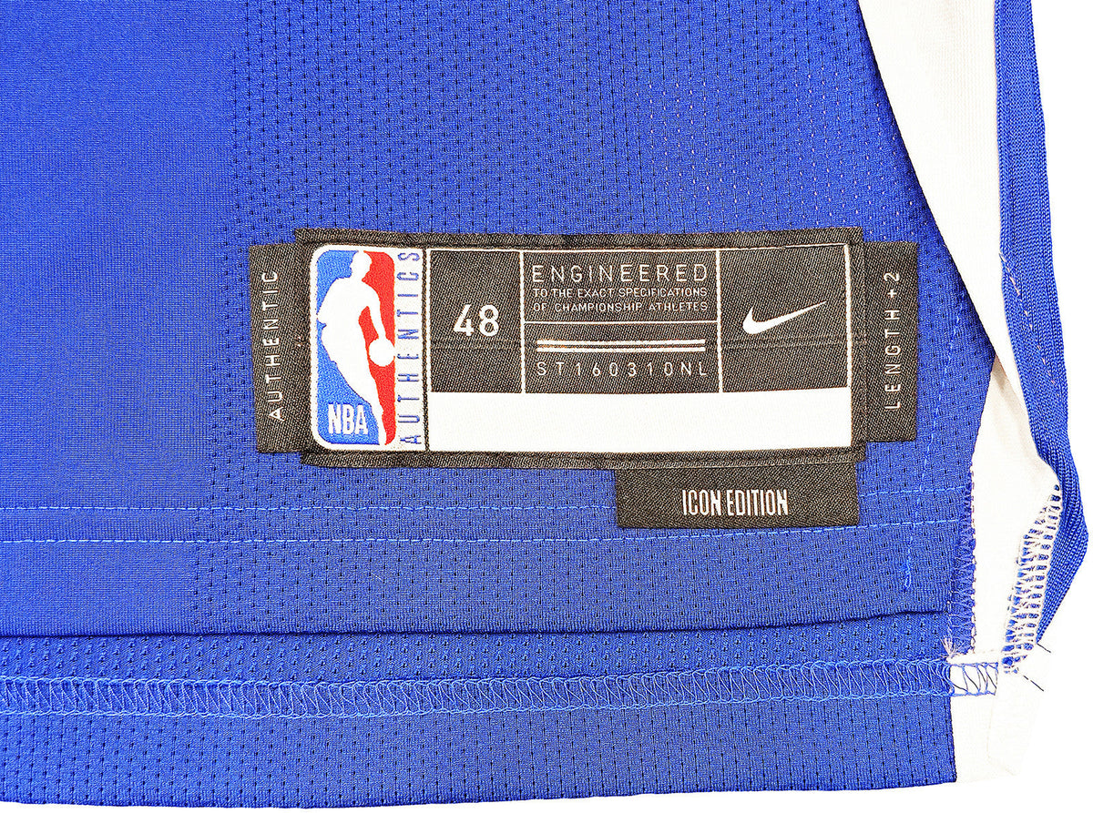 WARRIORS STEPHEN CURRY AUTOGRAPHED NIKE AUTHENTIC ICON JERSEY 48 JSA 235686