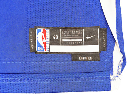 WARRIORS STEPHEN CURRY AUTOGRAPHED NIKE AUTHENTIC ICON JERSEY 48 JSA 235686
