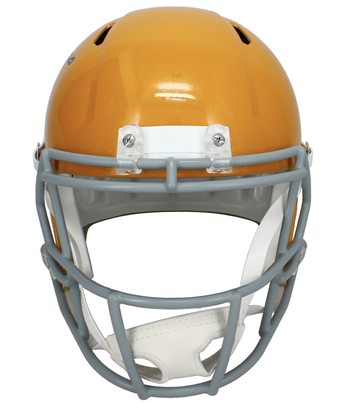 Brett Favre Autographed Packers Throwback Full Size Speed Helmet Radtke Holo