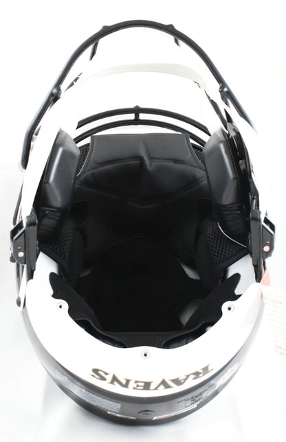 Ray Lewis Autographed Baltimore Ravens F/S SpeedFlex Helmet- Beckett W Hologram
